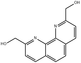 (1,10-페난트롤린-2,9-디일)디메탄올 구조식 이미지