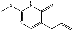 5-Allyl-2-(Methylthio)pyriMidin-4(3H)-one Structure