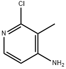 2-클로로-3-메틸피리딘-4-aMine 구조식 이미지