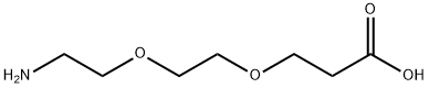 Amino-PEG2-acid 구조식 이미지