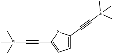 2,5-Bis[(triMethylsilyl)ethynyl]thiophene Structure