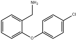 2-(4-Chlorophenoxy)-benzylaMine Structure