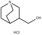 1-Azabicyclo[2.2.2]octane-3-methanol hydrochloride Structure