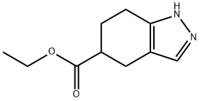 Ethyl 4,5,6,7-tetrahydro-1H-indazole-5-carboxylate Structure