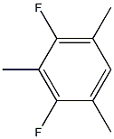 2,4-Difluoro-1,3,5-triMethylbenzene Structure