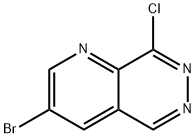 3-broMo-8-클로로피리도[2,3-d]피리다진 구조식 이미지