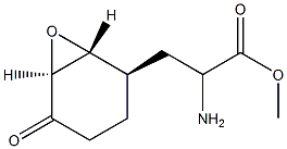 [1R-[1alpha,2alpha(S*)]]-alpha-Amino-5-oxo-7-oxabicyclo[4.1.0]heptane-2-propanoic acid methyl ester Structure