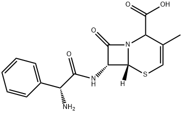 [6R-[6α,7β(R*)]]-7-[(AMinophenylacetyl)aMino]-3-Methyl-8-oxo-5-thia-1-azabicyclo[4.2.0 구조식 이미지