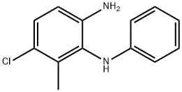 5-클로로-6-메틸-N1-페닐벤젠-1,2-디아마인 구조식 이미지