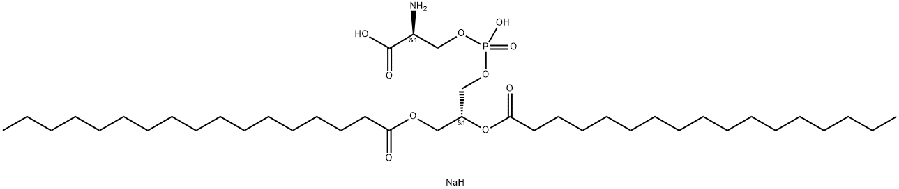 1,2-diheptadecanoyl-sn-glycero-3-phospho-L-serine (sodiuM salt) 구조식 이미지