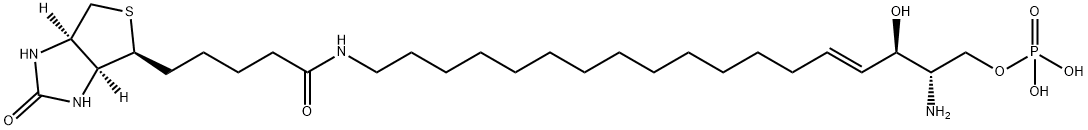 Sphingosine 1-phosphate Biotin Structure