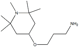1-Propanamine,3-[(1,2,2,6,6-pentamethyl-4-piperidinyl)oxy]-(9CI) Structure