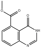 Methyl 4-oxo-3,4-dihydroquinazoline-5-carboxylate 구조식 이미지