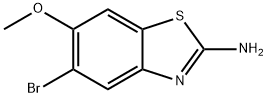 5-BroMo-6-Methoxybenzo[d]thiazol-2-aMine 구조식 이미지