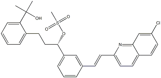 807638-71-7 2-[2-[(3S)-3-[3-[(E)-2-(7-Chloro-2-quinolinyl)ethenyl]phenyl]-3-[(Methanesulfonyl)oxy]propyl]phenyl]-2-propanol