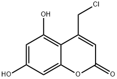 4-(ChloroMethyl)-5,7-dihydroxy-2H-chroMen-2-one Structure