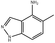 1H-Indazol-4-aMine, 5-Methyl- 구조식 이미지