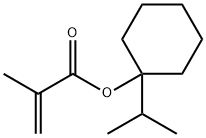 1-isopropylcyclohexyl Methacrylate Structure