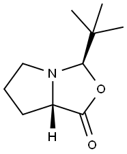 1H,3H-Pyrrolo[1,2-c]oxazol-1-one, 3-(1,1-diMethylethyl)tetrahydro-, (3R,7aS)- Structure