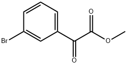 Methyl 2-(3-broMophenyl)-2-oxoacetate Structure