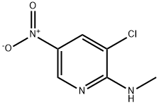 3-Chloro-N-Methyl-5-nitropyridin-2-aMine Structure