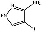 3-AMino-4-iodo-1H-피라졸 구조식 이미지
