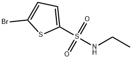 5-BroMo-티오펜-2-술폰산에틸라미드 구조식 이미지