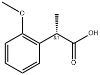 2-(2-Methoxyphenyl)propanoic acid 구조식 이미지