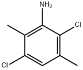 2,5-디클로로-3,6-디메틸아닐린 구조식 이미지