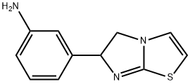 3-(5,6-DihydroiMidazo[2,1-b]thiazol-6-yl)aniline 구조식 이미지