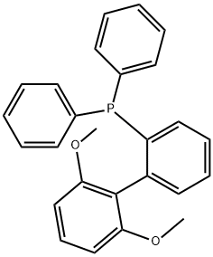 (2',6'-DiMethoxy-[1,1'-biphenyl]-2-yl)diphenylphosphine Structure