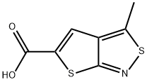 3-Methylthieno[2,3-c]isothiazole-5-carboxylic acid 구조식 이미지