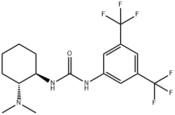 N-[3,5-bis(trifluoroMethyl)phenyl]-N'-[(1R,2R)-2-(diMethylaMino)cyclohexyl]-Urea Structure