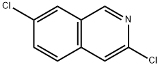 3,7-Dichloroisoquinoline 구조식 이미지