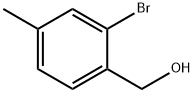 (2-bromo-4-methylphenyl)methanol 구조식 이미지