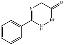 3-Phenyl-4,5-dihydro-1,2,4-triazin-6(1H)-one 구조식 이미지