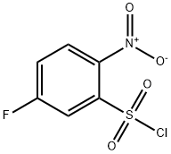 5-fluoro-2-nitrobenzene-1-sulfonyl chloride 구조식 이미지
