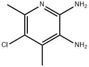 5-Chloro-4,6-diMethylpyridine-2,3-diaMine Structure