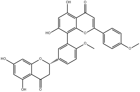 2,3-Dihydroisoginkgetin Structure