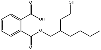 Mono(2-(2-hydroxyethyl)hexyl) Phthalate Structure