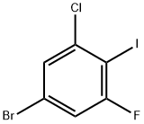 5-BroMo-1-chloro-3-fluoro-2-iodobenzene Structure