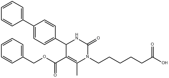 831217-43-7 1(2H)-PyriMidinehexanoic acid, 4-[1,1'-biphenyl]-4-yl-3,4-dihydro-6-Methyl-2-oxo-5-[(phenylMethoxy)carbonyl]-