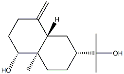 1β-Hydroxy-β-eudesMol 구조식 이미지