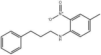 N-(4-메틸-2-니트로페닐)벤젠프로파나광산 구조식 이미지