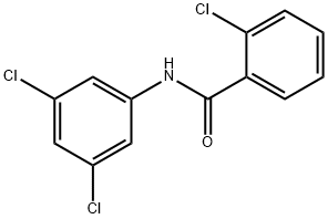 2-Chloro-N-(3,5-dichlorophenyl)benzaMide, 97% 구조식 이미지