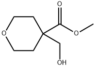 Methyl 4-(hydroxyMethyl)tetrahydro-2H-pyran-4-carboxylat Structure