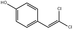 4-(2,2-Dichlorovinyl)phenol 구조식 이미지