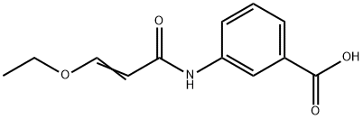 (E)-3-(3-ethoxyacrylaMido)benzoic acid Structure