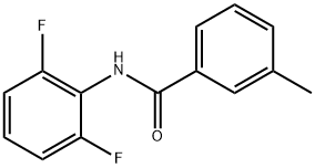 N-(2,6-Difluorophenyl)-3-MethylbenzaMide, 97% 구조식 이미지