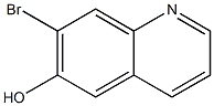 7-BroMoquinolin-6-ol Structure